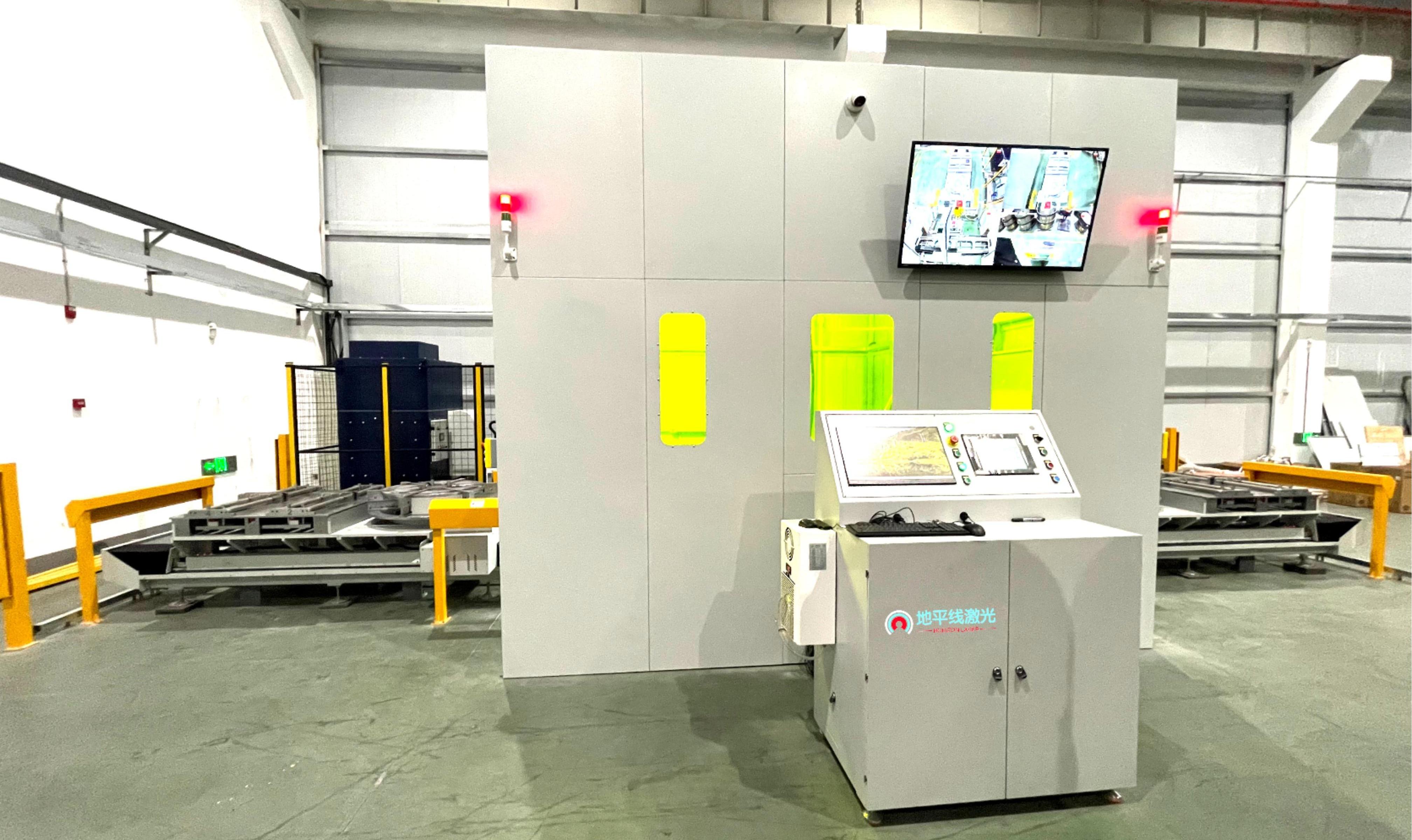Mold laser cleaning workstation